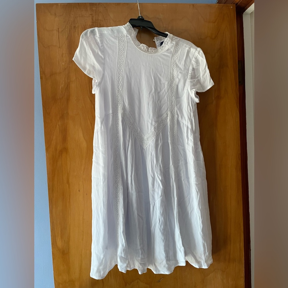 Francesca’s white casual dress!!!